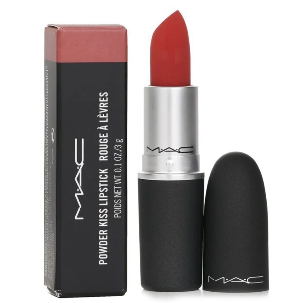 BNIB MAC Cosmetics Powder Kiss Lipstick — Devoted To Chili - Picture 5 of 5